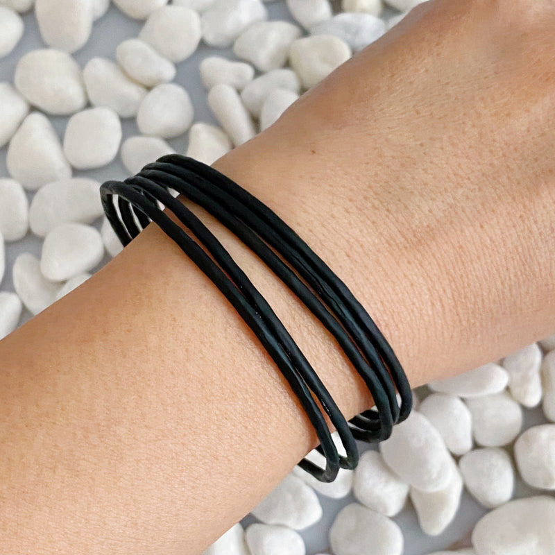 Game Bangles Color Of Your Game Slim Bangle Set Of 5 – Ellisonyoung.com