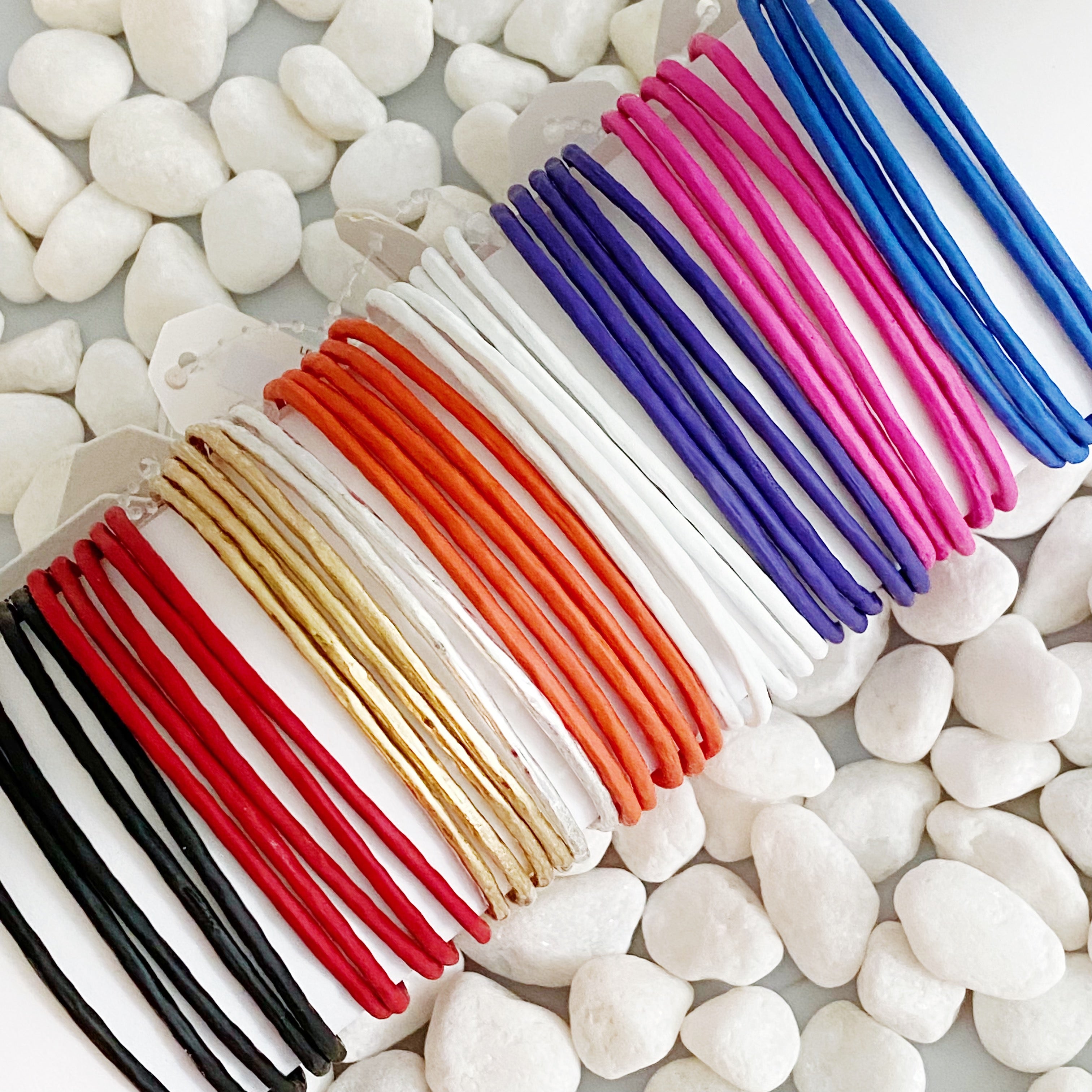 Game Bangles Color Of Your Game Slim Bangle Set Of 5 – Ellisonyoung.com