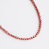 Natural Stone Beads Single Strand Necklace