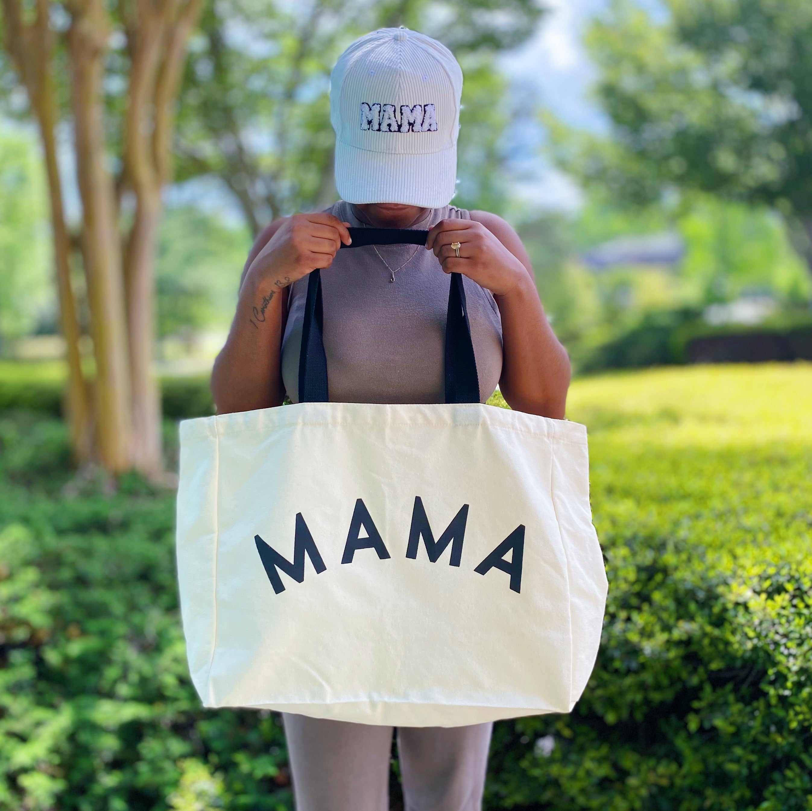 Mama Canvas Tote – Ellisonyoung.com