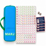 Ellison+Young Bamboo Garden Mahjong Complete Set – tile set with matching storage bag detail