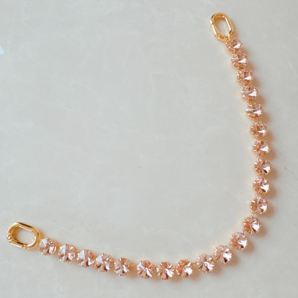 Bold Jewel Chain Bag Charm