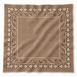 Ellison+Young Brushed Bandana Oversized Square Scarf