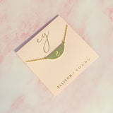 Hamilton Sphere Initial Necklace Prepack