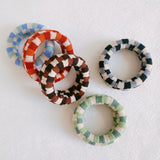 Checkered-Donut-Hair-Ties-Set-Of-5-2