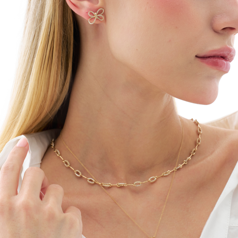 Classic-Oval-Horsebit-Chain-Necklace-In-Gold-Dipped-Sterling-Silver