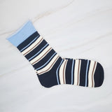 Bold and stylish set of two socks featuring edgy striped patterns and sassy color combinations—perfect for adding attitude and flair to any outfit.