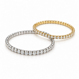 Ellison+Young Everyday Sparkle Tennis Stretch Bracelet, Water Resistant