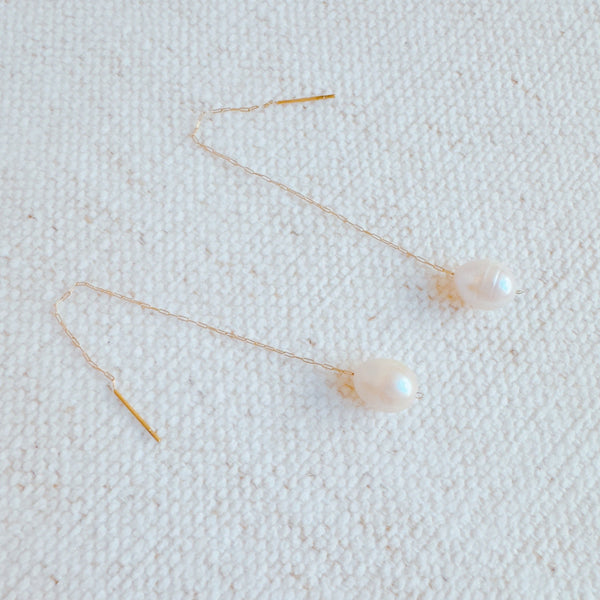 Freshwater-Pearl-Dainty-Chain-Earrings-1