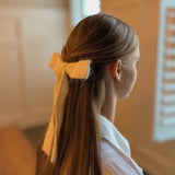 Precious Preppy Yarn Bow Hair Clip