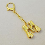 Whimsy Balloon Letter Initial Bag Charm