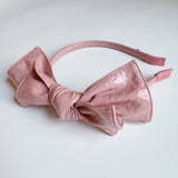 Patent Double Bow Headband