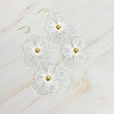 Royal Garden Double Bloom Earrings