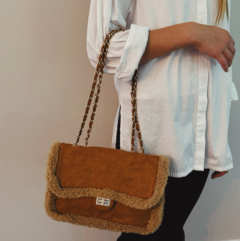 Sac à bandoulière en chaîne Luxe Deluxe