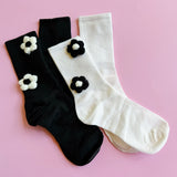 Puffy Daisy - Chaussettes à ornements - Lot de 2