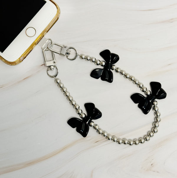 Bows And Beads Phone Wrist Lanyard