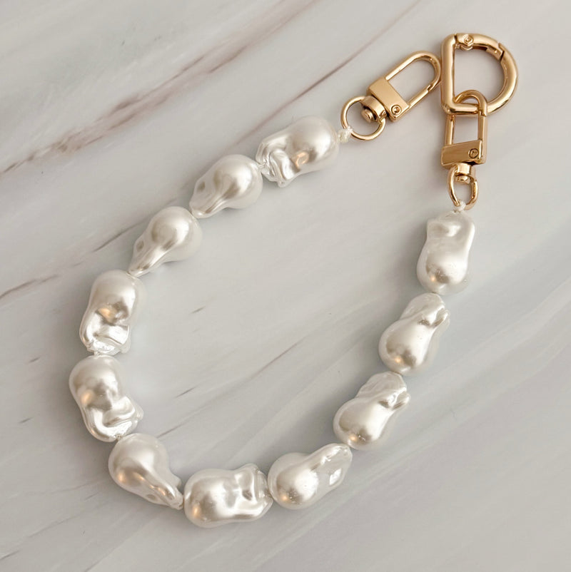 Modern Baroque Pearl Phone Lanyard