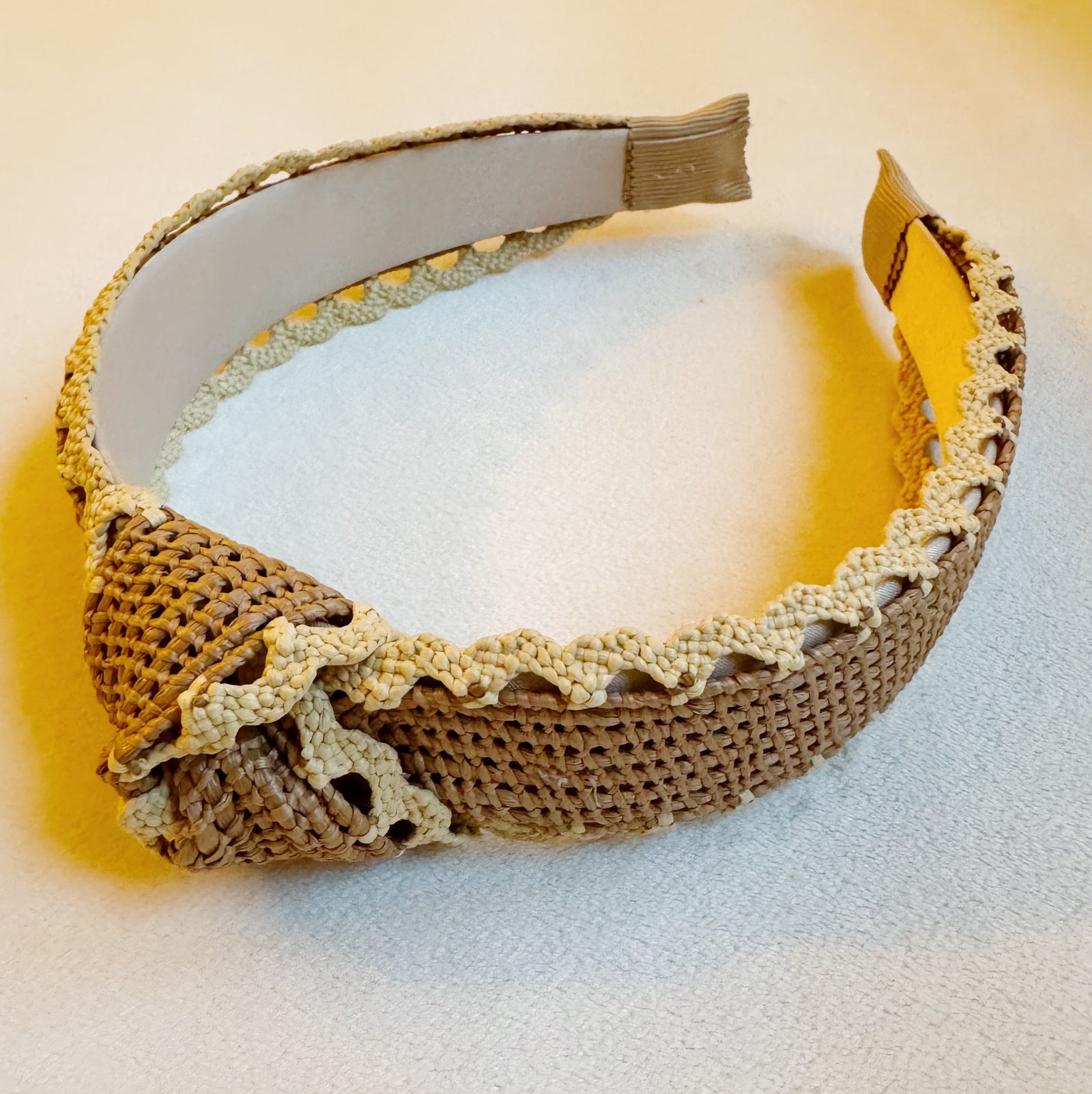 Summer Breeze Crochet Edge Headband – Ellisonyoung.com