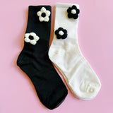 Puffy Daisy - Chaussettes à ornements - Lot de 2