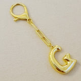 Whimsy Balloon Letter Initial Bag Charm