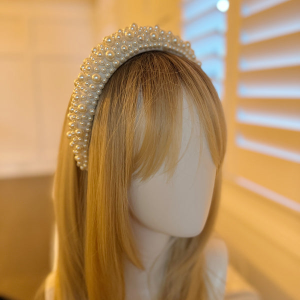 Princess Pearls Statement Headband