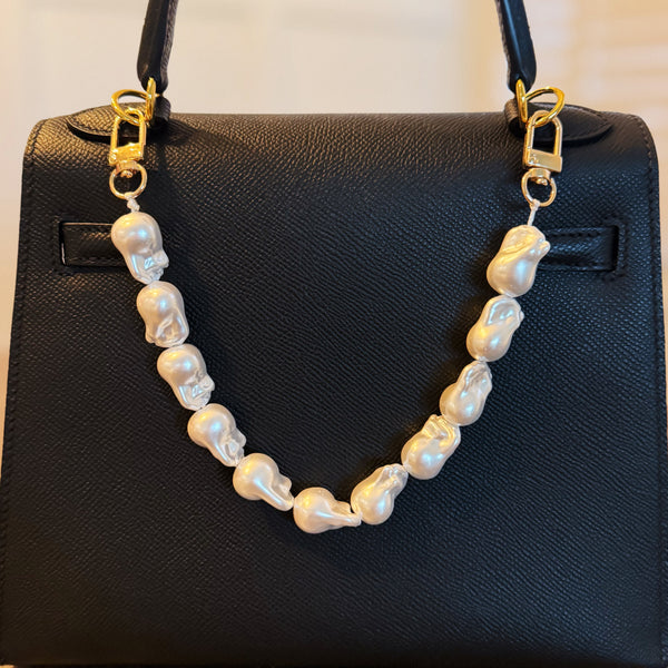 Modern Baroque Pearl Phone Lanyard