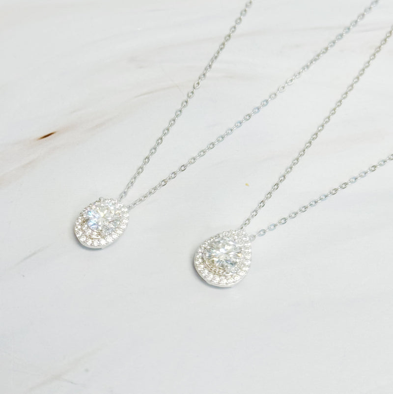 Absolute Sparkle Moissanite Pendant Necklace