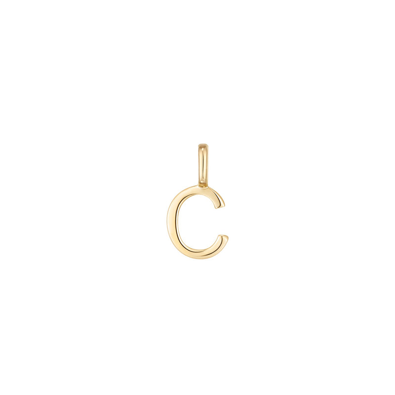 Allison 14k Solid Gold Initial Charm