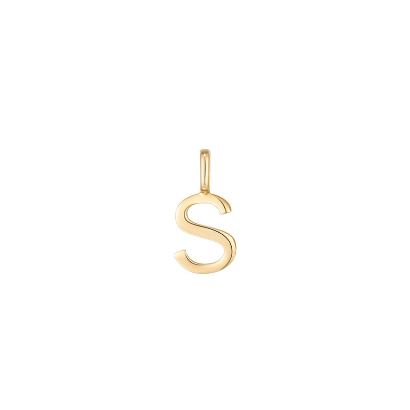 Allison 14k Solid Gold Initial Charm