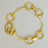 Equestrian Linked Bracelet