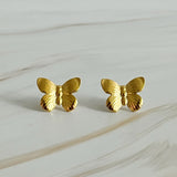 Boucles d'oreilles papillon vintage