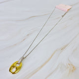 Glam Horse Bit Drop Necklace