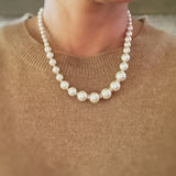 Collier de perles glamour graduées