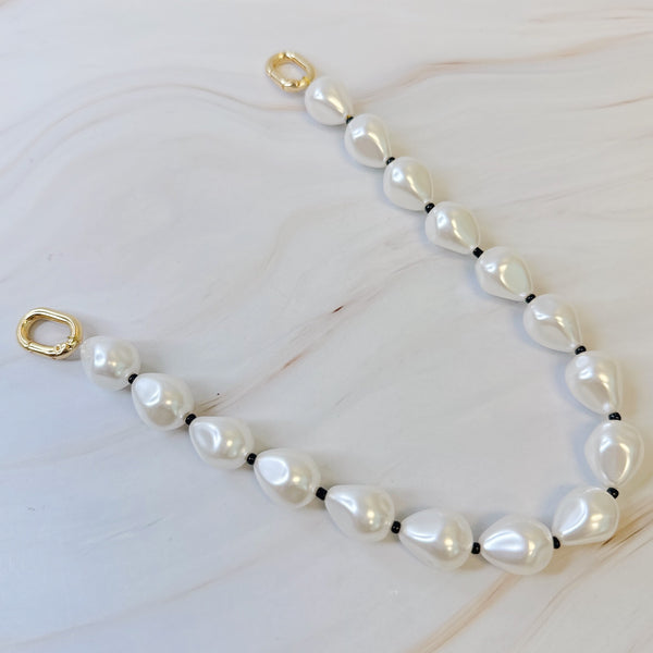 Pearl And Bead Bag Charm