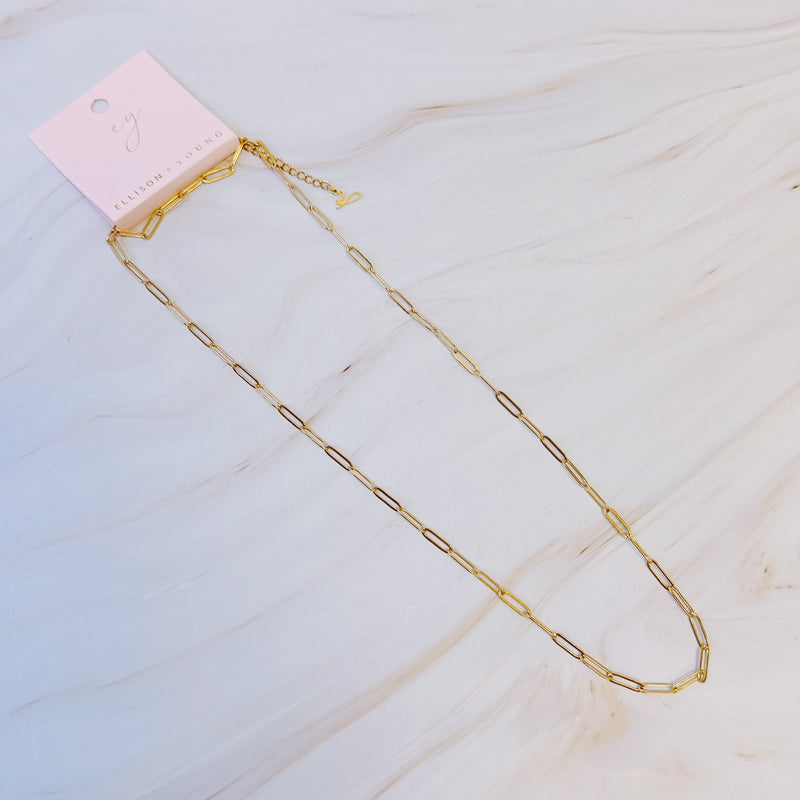 Over Your Heart Dainty Link Chain Necklace