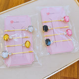 Glam Jewels Bobby Pin Set Of 4