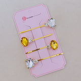 Glam Jewels Bobby Pin Set Of 4