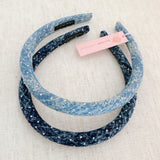 Slim And Shine Jean Headband Set Of 2