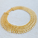 Lux Lattice Chain Choker Necklace