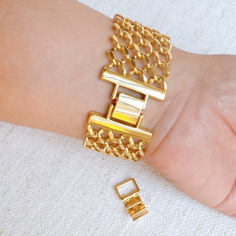 Lux Lattice Chain Bracelet