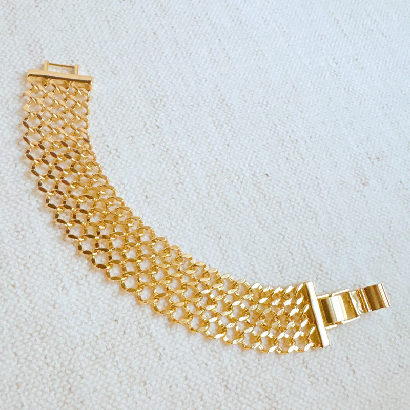 Lux Lattice Chain Bracelet