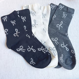 Lovely Bows Around Socks Set Of 3