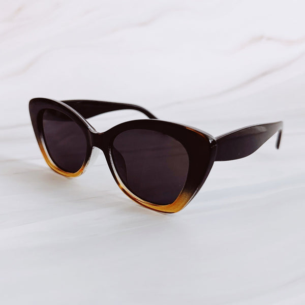 Ombre-Two-Toned-frame-with-Black-Lens-Sunglasses-Side-View