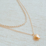 Pearls And Heart Locket Layered Necklace
Golden