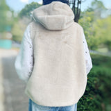 Real-Feel-Faux-Mink-Vest-Hooded-And-Effortless-Beige-Mink-On-Person-Back-Side-showing-hoodie