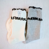 Ribbon Ripple Socks Set Of 2