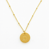 Ellison + Young: Singular Charm Initial Necklace
