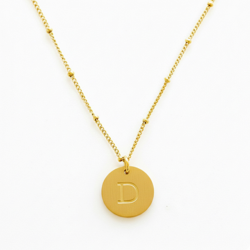 Ellison + Young: Singular Charm Initial Necklace