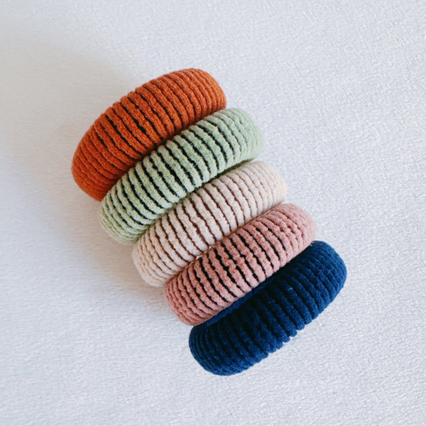 Striped-Daily-Hair-Ties-Set-Of-5