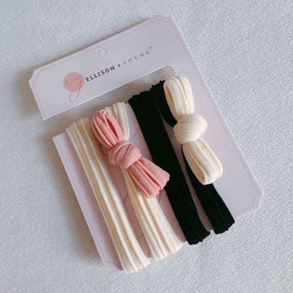 Tied-In-Bow-Daily-Hair-Ties-Set-Of-4-1